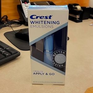 Crest whitening emulsions They are 40$ in stores